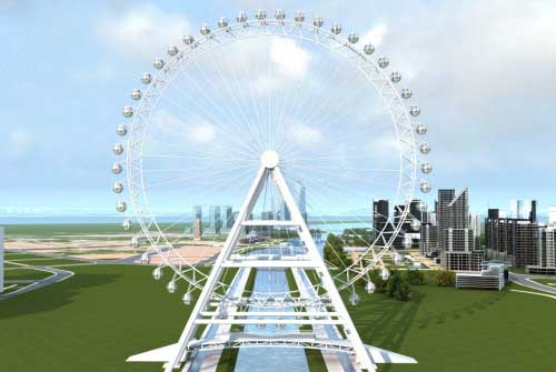 128m Ferris Wheel 